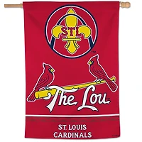 WinCraft St. Louis Cardinals 2024 City Connect Bannière verticale unilatérale 28'' x 40''