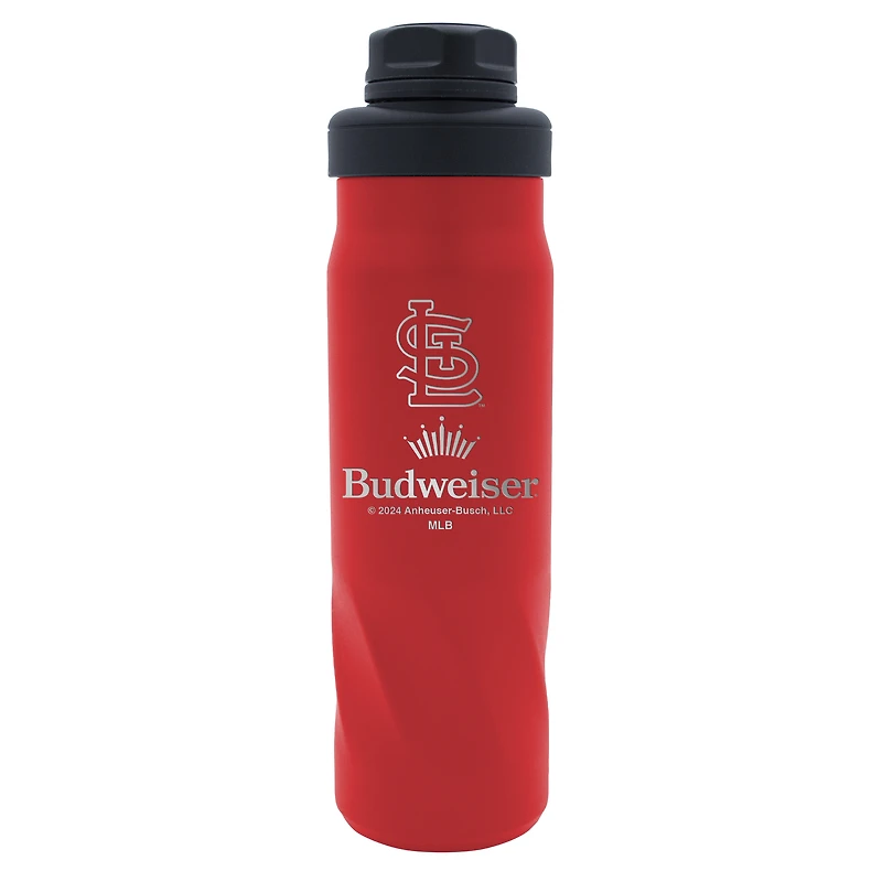 WinCraft St. Louis Cardinals 2024 MLB x Budweiser 20oz. Morgan Water Bottle