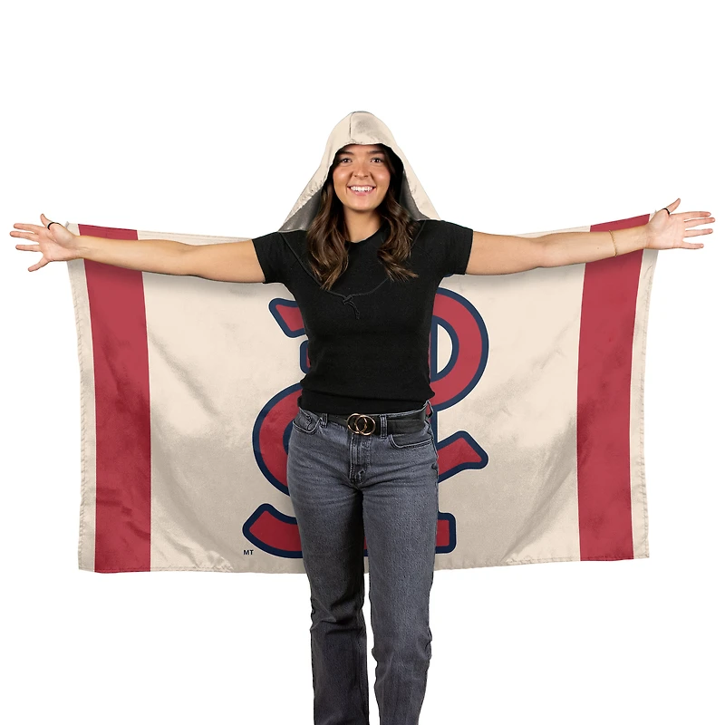 Drapeau à capuche WinCraft St. Louis Cardinals 3' x 5'