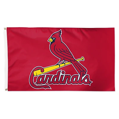 Drapeau WinCraft Cardinals de Saint-Louis, logo principal, 91 x 152 cm, simple face