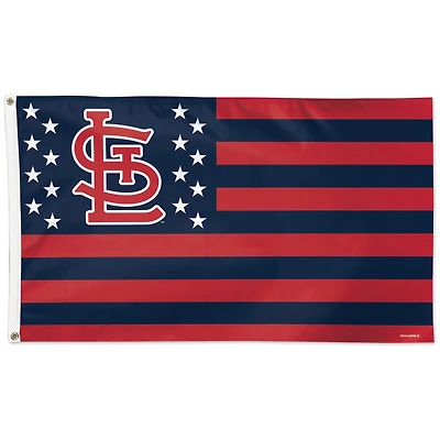 WinCraft St. Louis Cardinals 3' x 5' Stars & Stripes One-Sided Flag