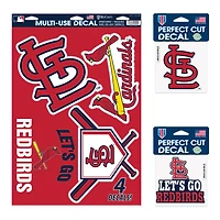 WinCraft St. Louis Cardinals Decal Variety Pack