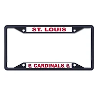 Cadre de plaque d'immatriculation en métal WinCraft St. Louis Cardinals