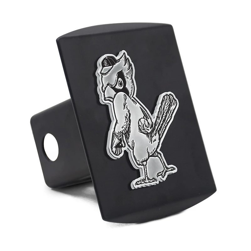 Cache-attelage WinCraft St. Louis Cardinals Premium en métal chromé avec logo