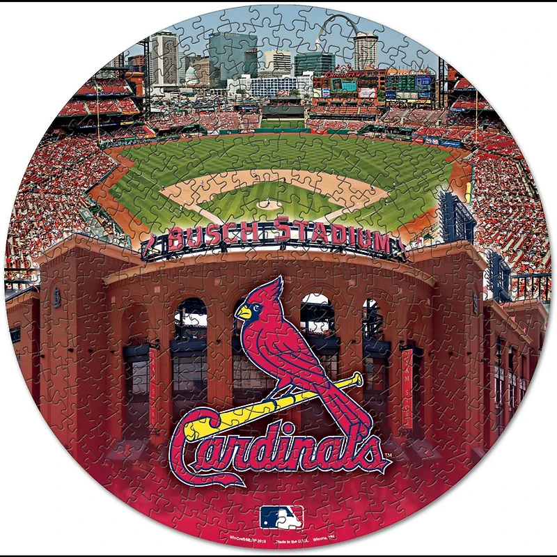 WinCraft Casse-tête rond 500 pièces Cardinals de Saint-Louis