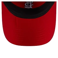 Casquette ajustable New Era rouge St. Louis Cardinals Preppy Team 9TWENTY pour femme