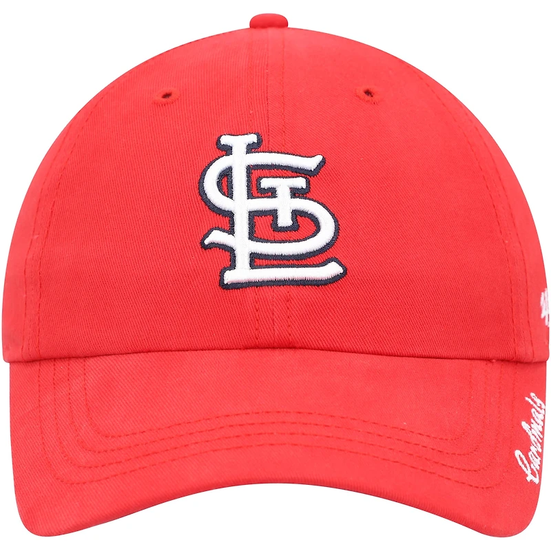 Women's '47 Red St. Louis Cardinals Miata Clean-Up Adjustable Hat