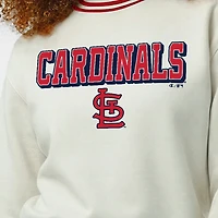 Women's Champion  Cream St. Louis Cardinals Reverse Weave Sweatshirt