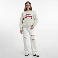 Women's Champion  Oatmeal St. Louis Cardinals All-Star Sweatshirt