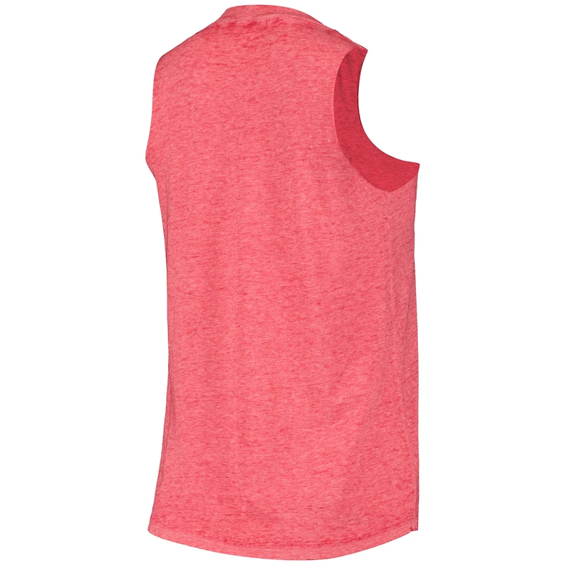 Women's Concepts Sport Red St. Louis Cardinals Loyalty Choker Neck Tank Top