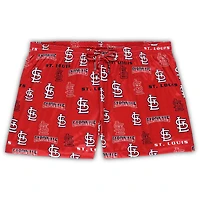Ensemble de nuit avec débardeur et short Concepts Sport pour femmes, blanc/rouge St. Louis Cardinals