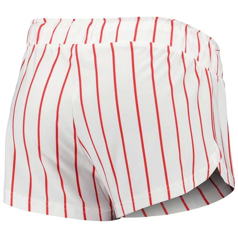 Ensemble de nuit avec débardeur et short à fines rayures Concepts Sport des Cardinals Saint-Louis pour femme