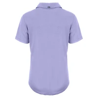 Polo Coastline Epic Comfort Eco recyclé pour femme Cutter & Buck Lavender des Cardinals de Saint-Louis
