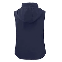 Women's Cutter & Buck Navy St. Louis Cardinals  Charter Eco Recycled Full-Zip Vest