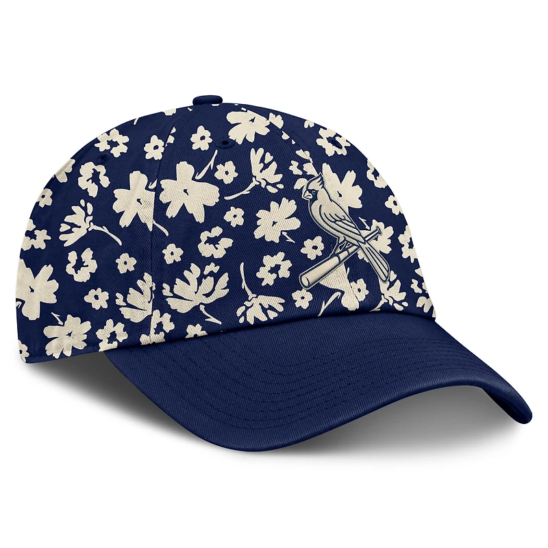 Women's Fanatics Navy St. Louis Cardinals Blossom Adjustable Hat