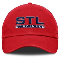 Casquette ajustable rouge St. Louis Cardinals Fly Out pour femmes Fanatics