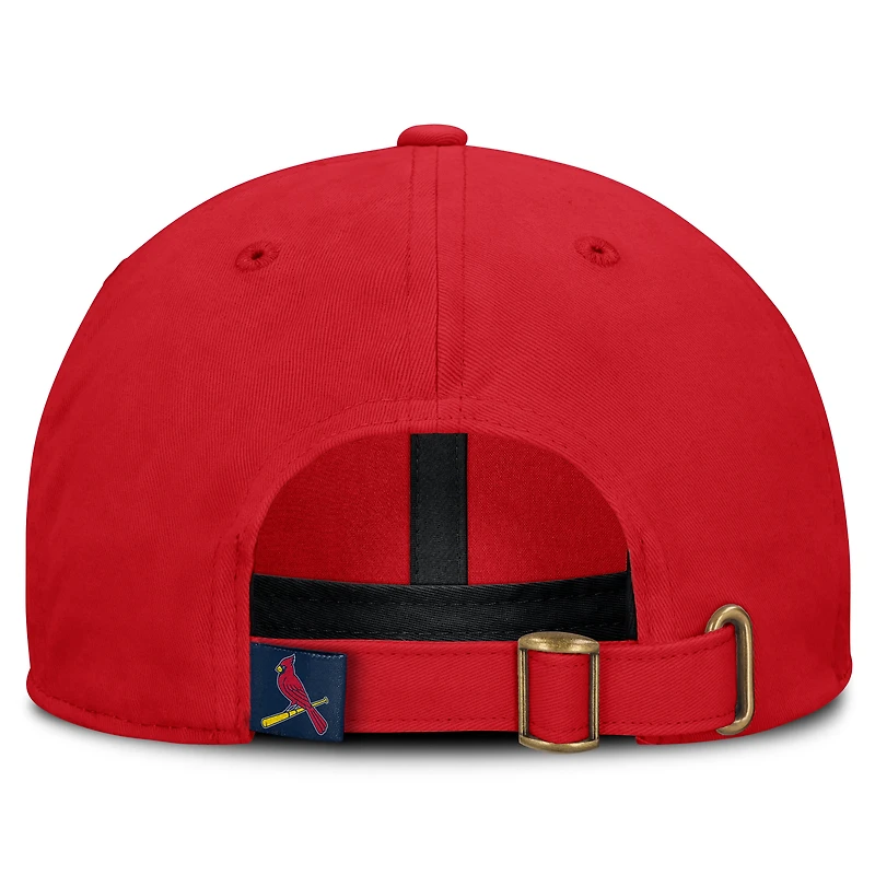 Casquette ajustable Fanatics rouge St. Louis Cardinals Velocity pour femmes