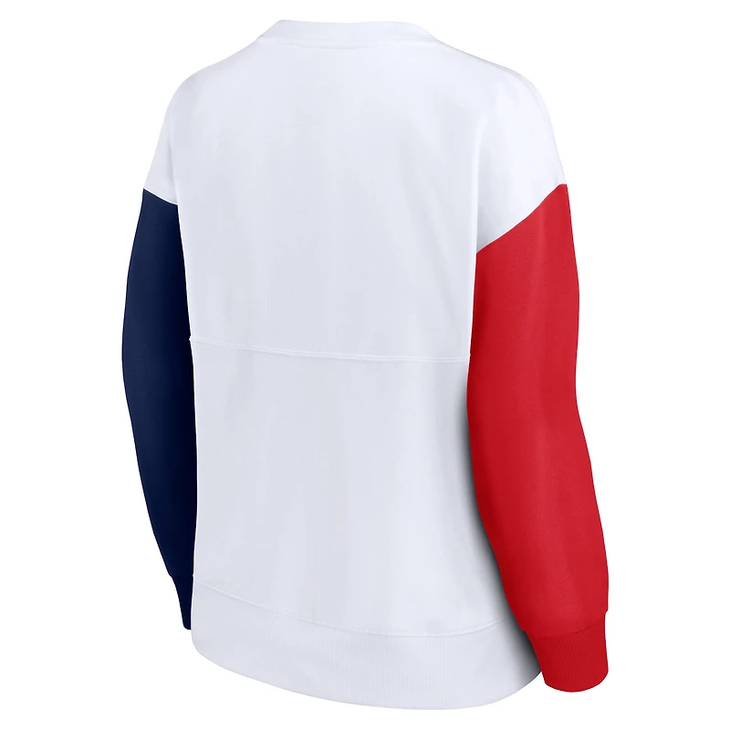 Sweat-shirt blanc Fanatics pour femmes de la série St. Louis Cardinals