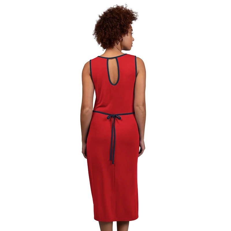 Women's G-III 4Her by Carl Banks Red St. Louis Cardinals Center Field Maxi Dress