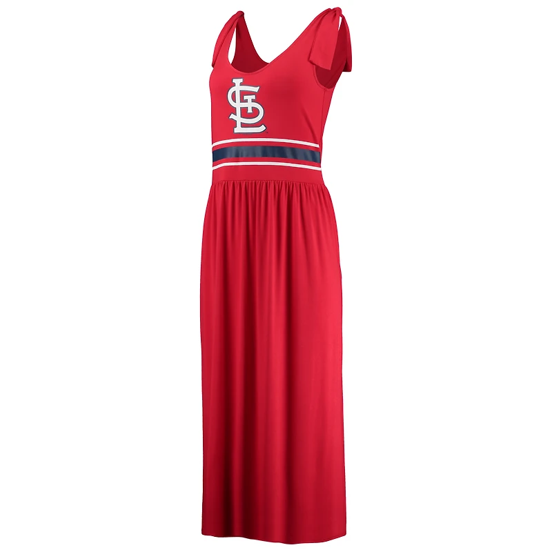 Robe longue pour femme G-III 4Her by Carl Banks Red St. Louis Cardinals Game Over