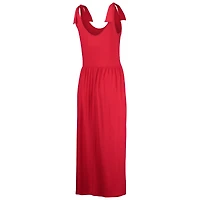 Robe longue rouge G-III 4Her par Carl Banks pour femme, motif « Game Over » des Cardinals de Saint-Louis