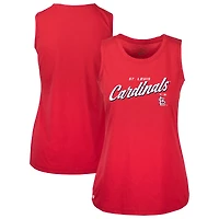 Women's Levelwear Red St. Louis Cardinals Accolade Macy Prospect Tank Top