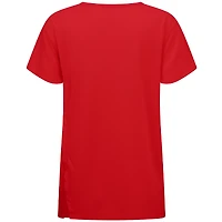 Women's Levelwear  Red St. Louis Cardinals City Connect Influx No Hitter T-Shirt