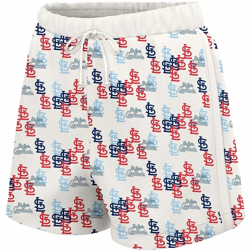 Short Marge des Cardinals de Saint-Louis Lusso blanc pour femme