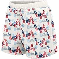 Short Marge des Cardinals de Saint-Louis Lusso blanc pour femme