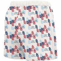 Short Marge des Cardinals de Saint-Louis Lusso blanc pour femme