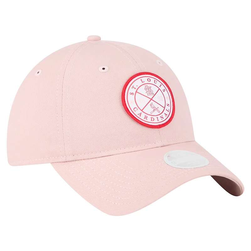 Women's New Era Pink St. Louis Cardinals Bloom 9TWENTY Adjustable Hat