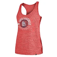 Débardeur à dos nageur Active St. Louis Cardinals pour femme New Era rouge