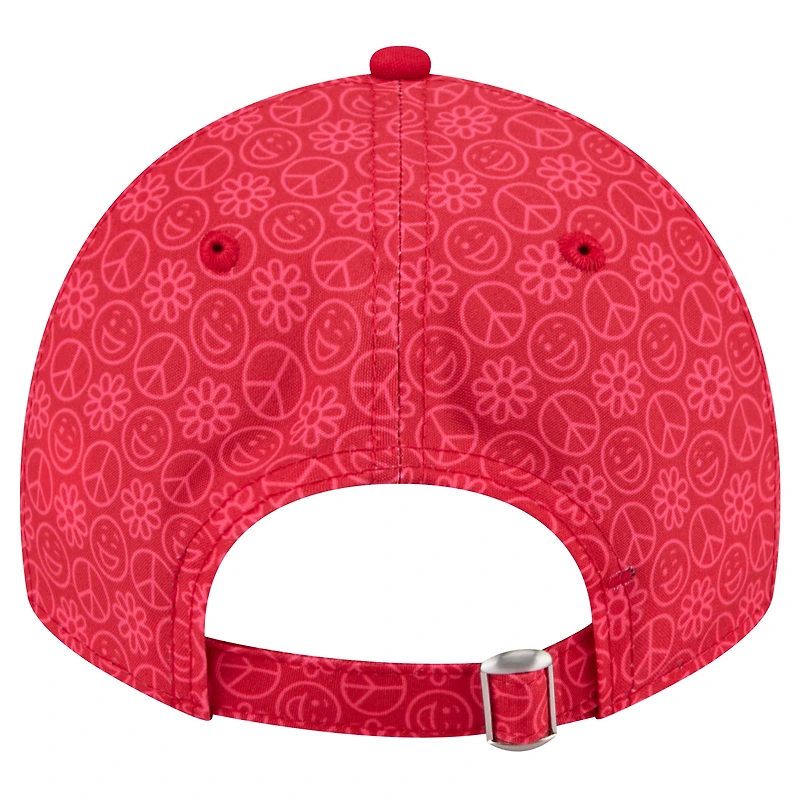 Casquette ajustable New Era rouge St. Louis Cardinals Don't Worry 9TWENTY pour femme