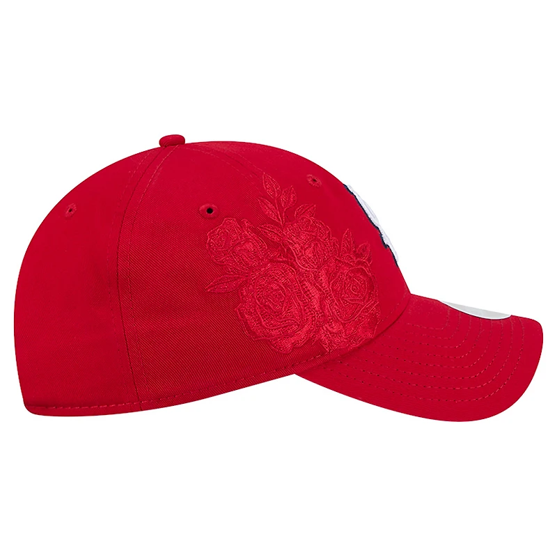 Casquette ajustable New Era Roses des Cardinals de Saint-Louis pour femmes (modèle 9TWENTY)