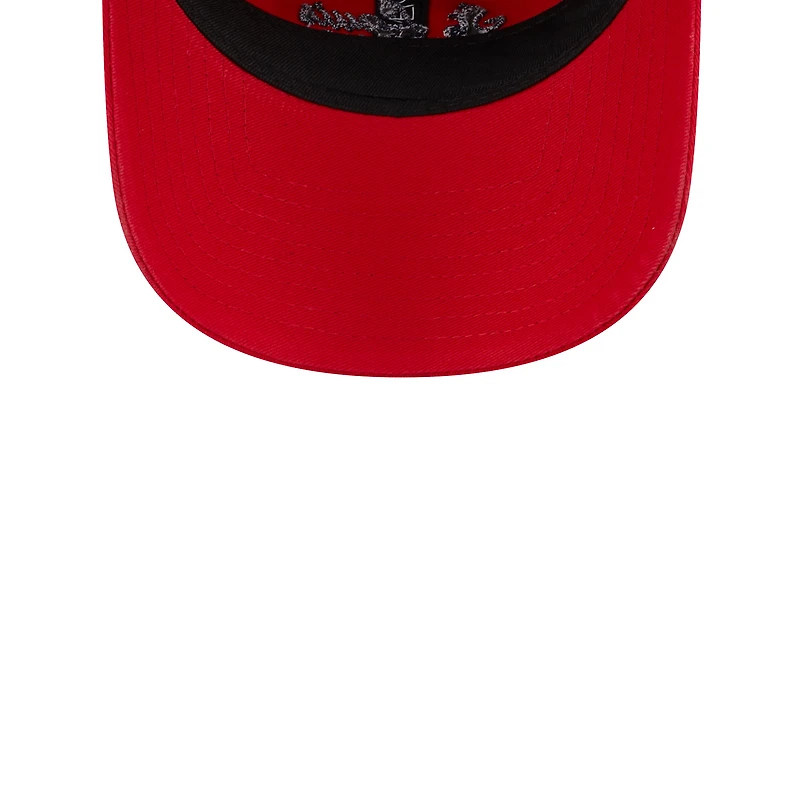 Casquette réglable rouge St. Louis Cardinals Script 9TWENTY pour femme New Era