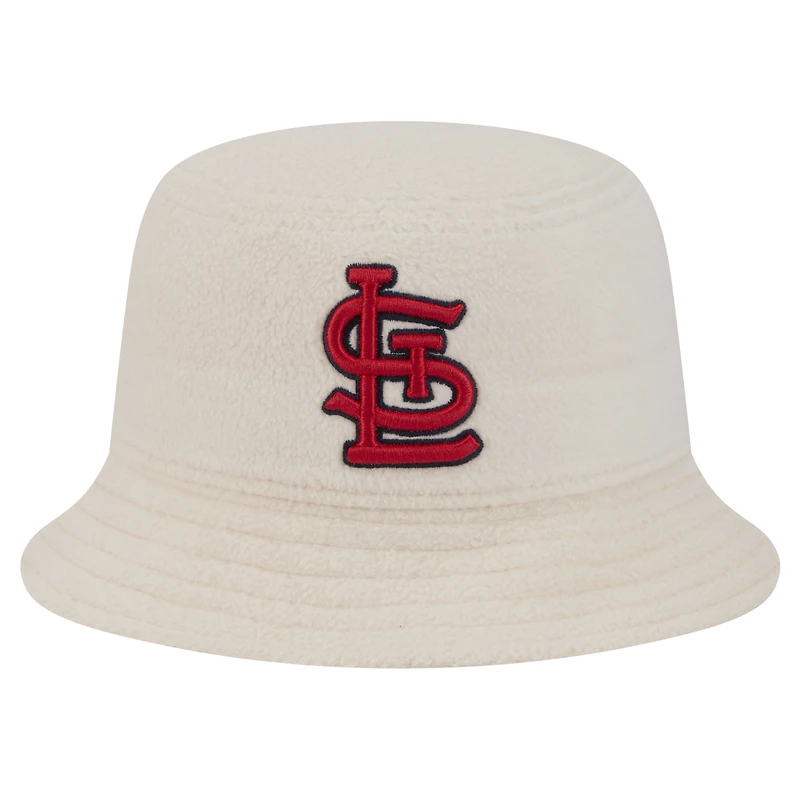 Chapeau bob confortable blanc St. Louis Cardinals New Era pour femme
