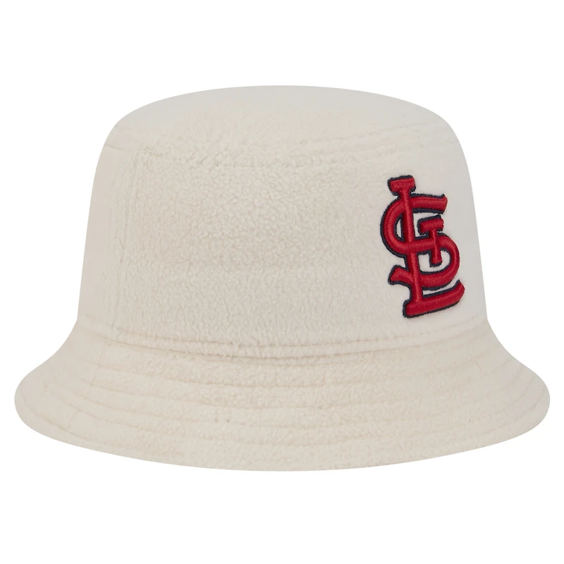 Chapeau bob confortable blanc St. Louis Cardinals New Era pour femme