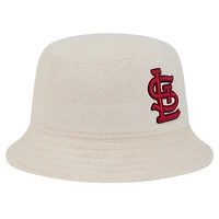 Chapeau bob confortable blanc St. Louis Cardinals New Era pour femme