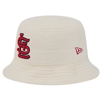 Chapeau bob confortable blanc St. Louis Cardinals New Era pour femme
