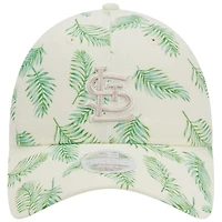 Casquette ajustable 9TWENTY des Cardinals de Saint-Louis Palms New Era pour femme, blanche