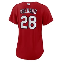 Maillot de joueur réplique alternatif des Cardinals St. Louis Nike Nolan Arenado rouge pour femme