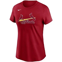 T-shirt avec nom et numéro des Cardinals de Saint-Louis Nike Paul Goldschmidt pour femme, rouge