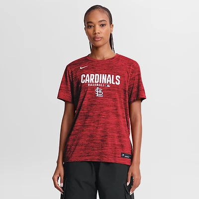 Women's Nike Red St. Louis Cardinals Authentic Collection Velocity Dri-FIT T-Shirt