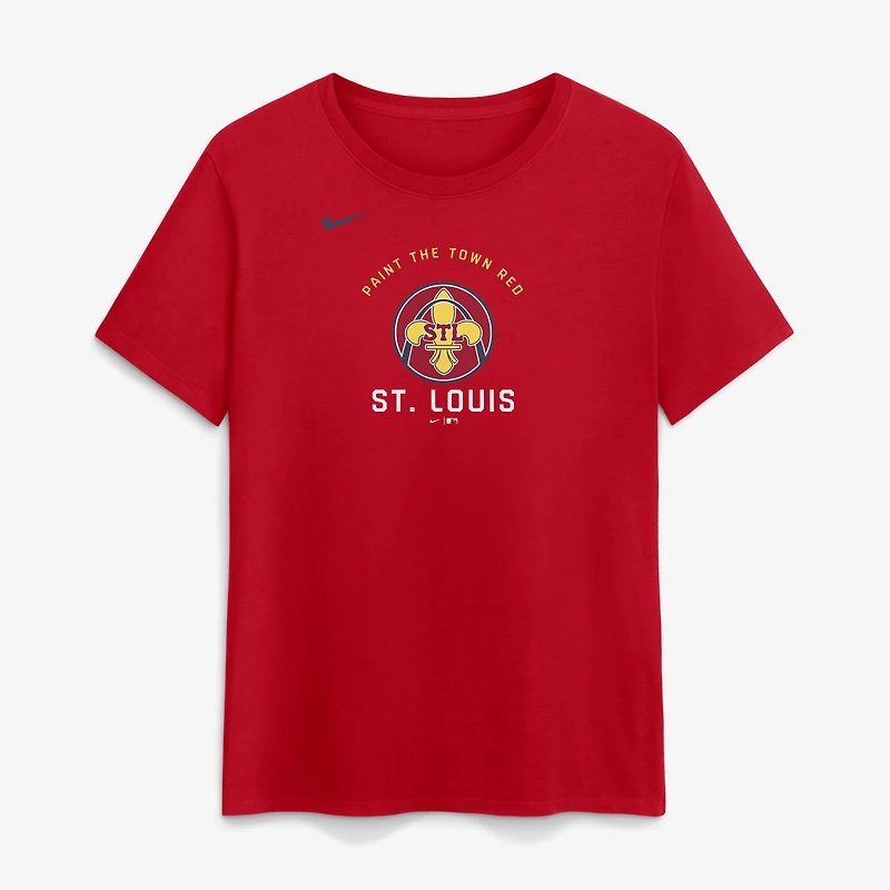 Women's Nike Red St. Louis Cardinals City Connect Arch T-Shirt