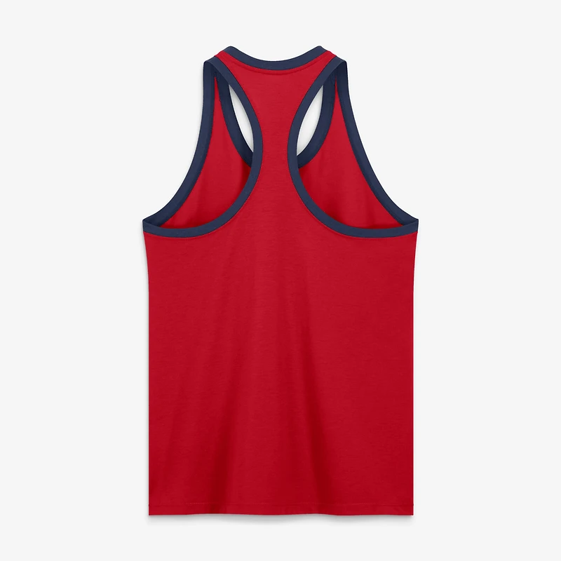 Débardeur dos nageur Nike rouge St. Louis Cardinals pour femme, en mélange de trois matières Dri-FIT