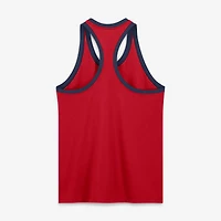 Débardeur dos nageur Nike rouge St. Louis Cardinals pour femme, en mélange de trois matières Dri-FIT