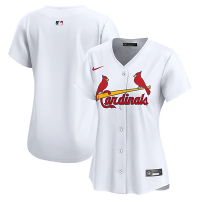 Maillot Nike blanc à domicile des Cardinals de St. Louis pour femme