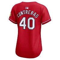 Women's Nike Willson Contreras Red St. Louis Cardinals 2024 City Connect Limited Player Jersey