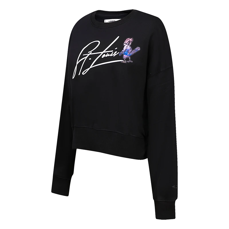 Sweat à capuche Pro Standard St. Louis Cardinals City Scape pour femme, noir