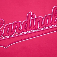 T-shirt court Pro Standard Pink St. Louis Cardinals Triple Boxy pour femmes